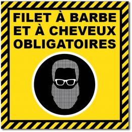 Filet a barbe jaune