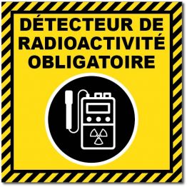 radioactivité jaune